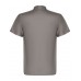 Camisa m/curta com botões brim cinza (G)